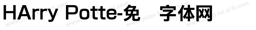 HArry Potte字体转换